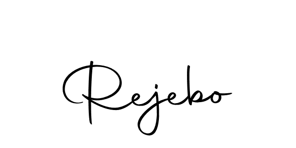How to make Rejebo name signature. Use Autography-DOLnW style for creating short signs online. This is the latest handwritten sign. Rejebo signature style 10 images and pictures png
