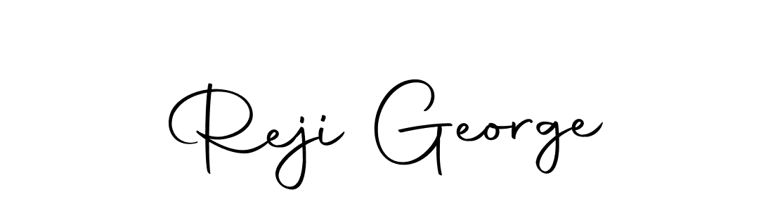 if you are searching for the best signature style for your name Reji George. so please give up your signature search. here we have designed multiple signature styles  using Autography-DOLnW. Reji George signature style 10 images and pictures png