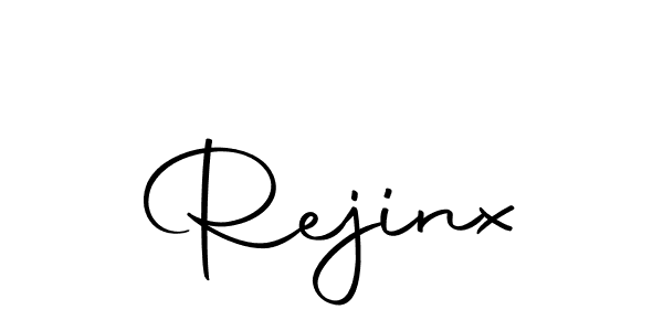 Create a beautiful signature design for name Rejinx. With this signature (Autography-DOLnW) fonts, you can make a handwritten signature for free. Rejinx signature style 10 images and pictures png