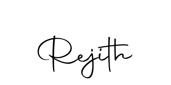 It looks lik you need a new signature style for name Rejith. Design unique handwritten (Autography-DOLnW) signature with our free signature maker in just a few clicks. Rejith signature style 10 images and pictures png