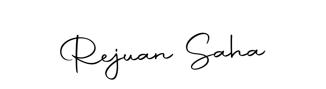 This is the best signature style for the Rejuan Saha name. Also you like these signature font (Autography-DOLnW). Mix name signature. Rejuan Saha signature style 10 images and pictures png