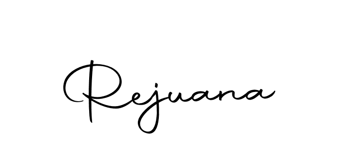 Make a beautiful signature design for name Rejuana. With this signature (Autography-DOLnW) style, you can create a handwritten signature for free. Rejuana signature style 10 images and pictures png