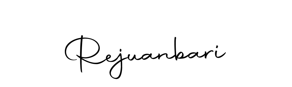 Use a signature maker to create a handwritten signature online. With this signature software, you can design (Autography-DOLnW) your own signature for name Rejuanbari. Rejuanbari signature style 10 images and pictures png