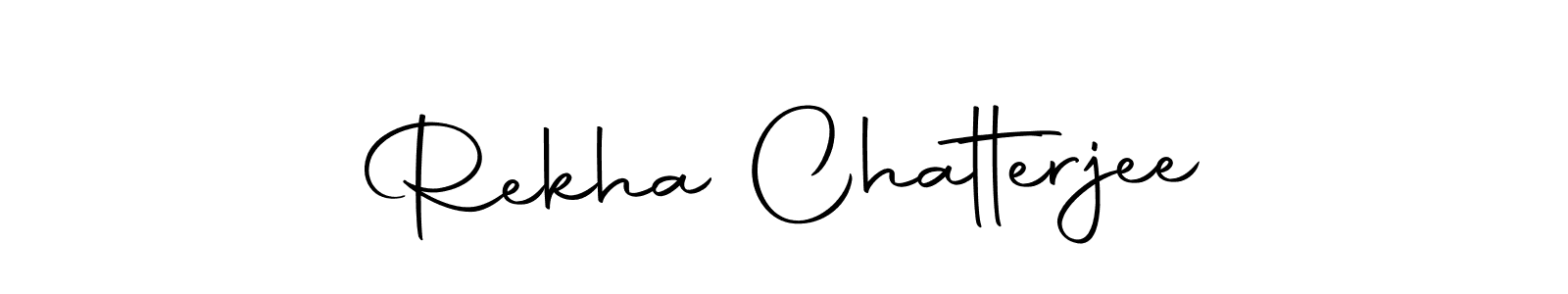 Make a short Rekha Chatterjee signature style. Manage your documents anywhere anytime using Autography-DOLnW. Create and add eSignatures, submit forms, share and send files easily. Rekha Chatterjee signature style 10 images and pictures png