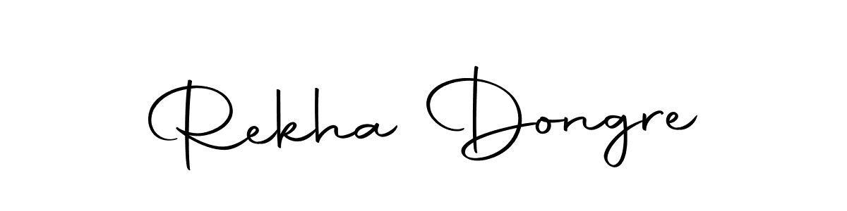 Once you've used our free online signature maker to create your best signature Autography-DOLnW style, it's time to enjoy all of the benefits that Rekha Dongre name signing documents. Rekha Dongre signature style 10 images and pictures png