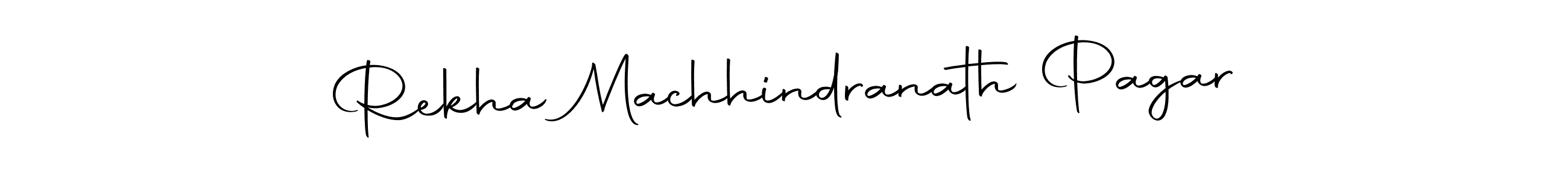 Once you've used our free online signature maker to create your best signature Autography-DOLnW style, it's time to enjoy all of the benefits that Rekha Machhindranath Pagar name signing documents. Rekha Machhindranath Pagar signature style 10 images and pictures png