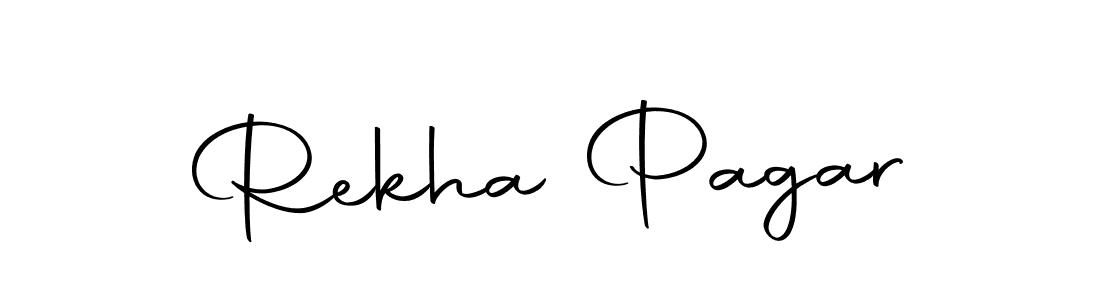 The best way (Autography-DOLnW) to make a short signature is to pick only two or three words in your name. The name Rekha Pagar include a total of six letters. For converting this name. Rekha Pagar signature style 10 images and pictures png