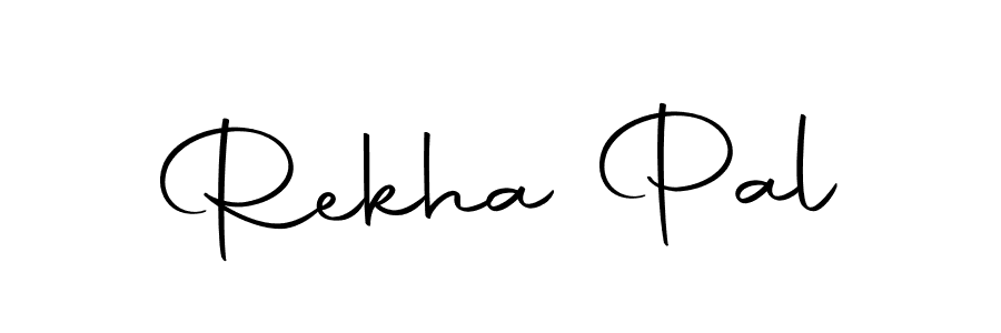 You can use this online signature creator to create a handwritten signature for the name Rekha Pal. This is the best online autograph maker. Rekha Pal signature style 10 images and pictures png