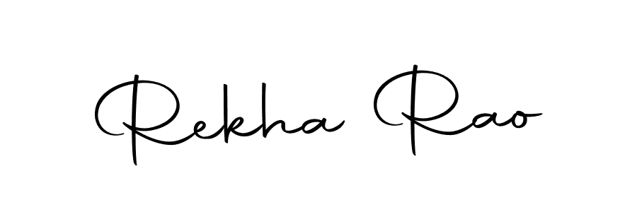 Also we have Rekha Rao name is the best signature style. Create professional handwritten signature collection using Autography-DOLnW autograph style. Rekha Rao signature style 10 images and pictures png