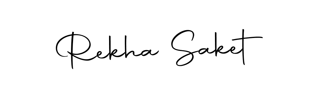 Autography-DOLnW is a professional signature style that is perfect for those who want to add a touch of class to their signature. It is also a great choice for those who want to make their signature more unique. Get Rekha Saket name to fancy signature for free. Rekha Saket signature style 10 images and pictures png