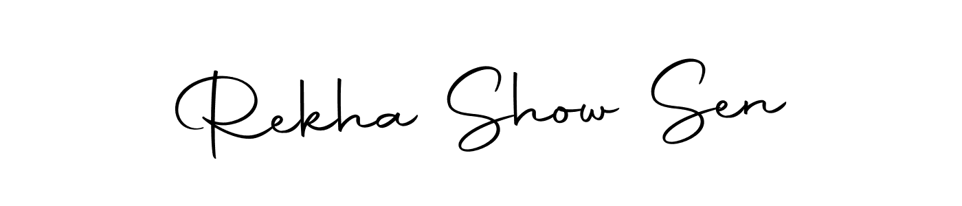 Also You can easily find your signature by using the search form. We will create Rekha Show Sen name handwritten signature images for you free of cost using Autography-DOLnW sign style. Rekha Show Sen signature style 10 images and pictures png