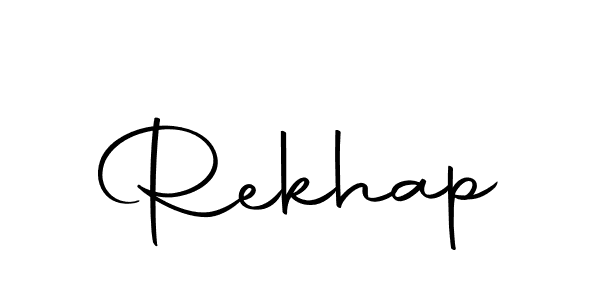 You should practise on your own different ways (Autography-DOLnW) to write your name (Rekhap) in signature. don't let someone else do it for you. Rekhap signature style 10 images and pictures png