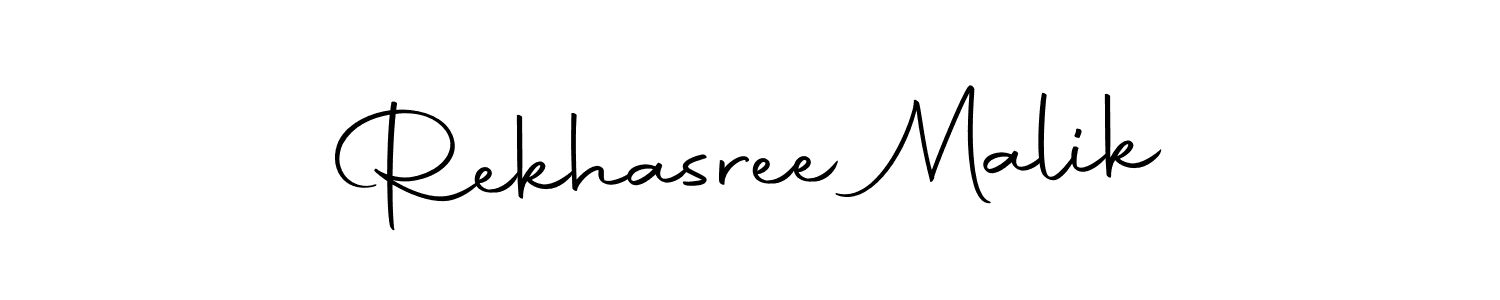 It looks lik you need a new signature style for name Rekhasree Malik. Design unique handwritten (Autography-DOLnW) signature with our free signature maker in just a few clicks. Rekhasree Malik signature style 10 images and pictures png