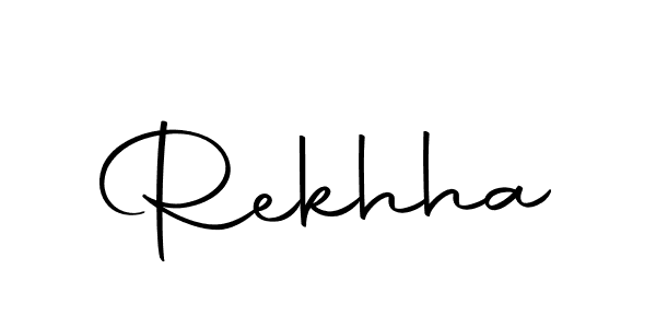 You should practise on your own different ways (Autography-DOLnW) to write your name (Rekhha) in signature. don't let someone else do it for you. Rekhha signature style 10 images and pictures png