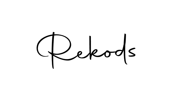 Make a beautiful signature design for name Rekods. With this signature (Autography-DOLnW) style, you can create a handwritten signature for free. Rekods signature style 10 images and pictures png