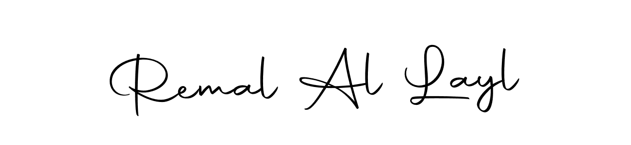 Use a signature maker to create a handwritten signature online. With this signature software, you can design (Autography-DOLnW) your own signature for name Remal Al Layl. Remal Al Layl signature style 10 images and pictures png