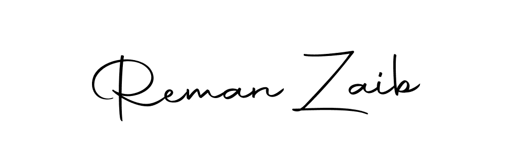 Make a short Reman Zaib signature style. Manage your documents anywhere anytime using Autography-DOLnW. Create and add eSignatures, submit forms, share and send files easily. Reman Zaib signature style 10 images and pictures png