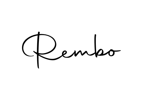 Also we have Rembo name is the best signature style. Create professional handwritten signature collection using Autography-DOLnW autograph style. Rembo signature style 10 images and pictures png
