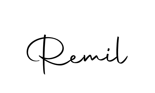 It looks lik you need a new signature style for name Remil. Design unique handwritten (Autography-DOLnW) signature with our free signature maker in just a few clicks. Remil signature style 10 images and pictures png