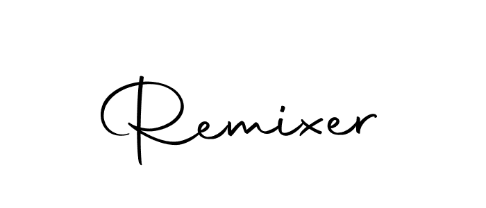 Create a beautiful signature design for name Remixer. With this signature (Autography-DOLnW) fonts, you can make a handwritten signature for free. Remixer signature style 10 images and pictures png
