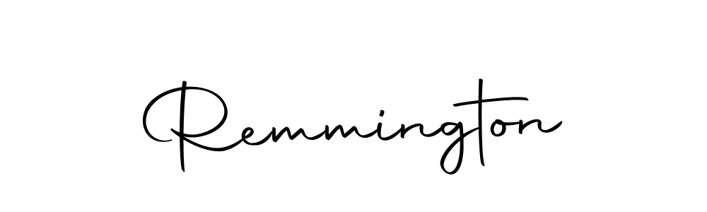 Make a short Remmington signature style. Manage your documents anywhere anytime using Autography-DOLnW. Create and add eSignatures, submit forms, share and send files easily. Remmington signature style 10 images and pictures png