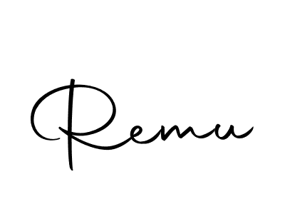 Autography-DOLnW is a professional signature style that is perfect for those who want to add a touch of class to their signature. It is also a great choice for those who want to make their signature more unique. Get Remu name to fancy signature for free. Remu signature style 10 images and pictures png