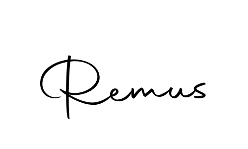 How to make Remus name signature. Use Autography-DOLnW style for creating short signs online. This is the latest handwritten sign. Remus signature style 10 images and pictures png