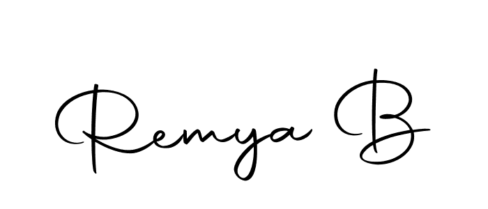 Make a beautiful signature design for name Remya B. Use this online signature maker to create a handwritten signature for free. Remya B signature style 10 images and pictures png