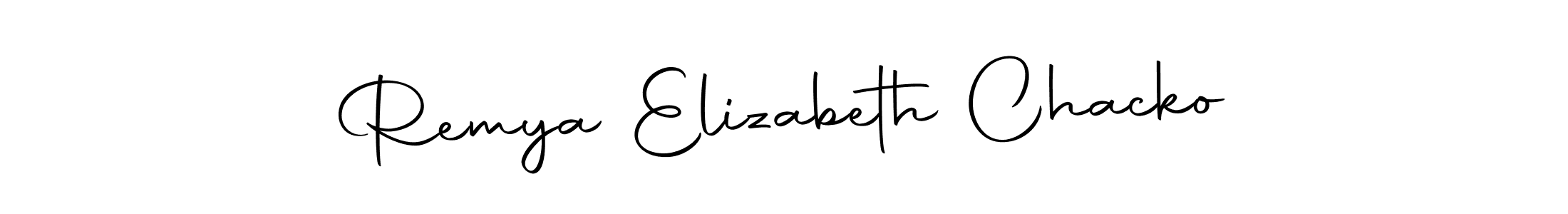 You can use this online signature creator to create a handwritten signature for the name Remya Elizabeth Chacko. This is the best online autograph maker. Remya Elizabeth Chacko signature style 10 images and pictures png