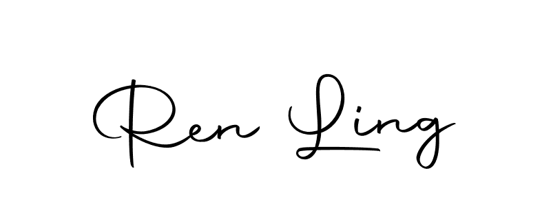Make a beautiful signature design for name Ren Ling. Use this online signature maker to create a handwritten signature for free. Ren Ling signature style 10 images and pictures png