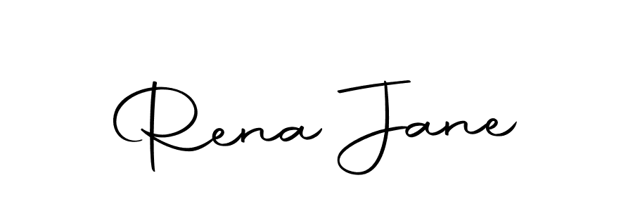 Make a beautiful signature design for name Rena Jane. Use this online signature maker to create a handwritten signature for free. Rena Jane signature style 10 images and pictures png
