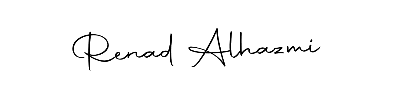 Renad Alhazmi stylish signature style. Best Handwritten Sign (Autography-DOLnW) for my name. Handwritten Signature Collection Ideas for my name Renad Alhazmi. Renad Alhazmi signature style 10 images and pictures png