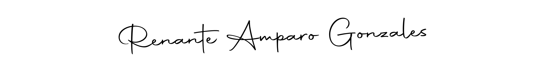 Design your own signature with our free online signature maker. With this signature software, you can create a handwritten (Autography-DOLnW) signature for name Renante Amparo Gonzales. Renante Amparo Gonzales signature style 10 images and pictures png
