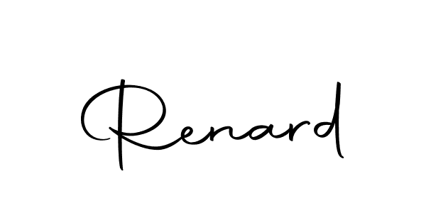 Create a beautiful signature design for name Renard. With this signature (Autography-DOLnW) fonts, you can make a handwritten signature for free. Renard signature style 10 images and pictures png