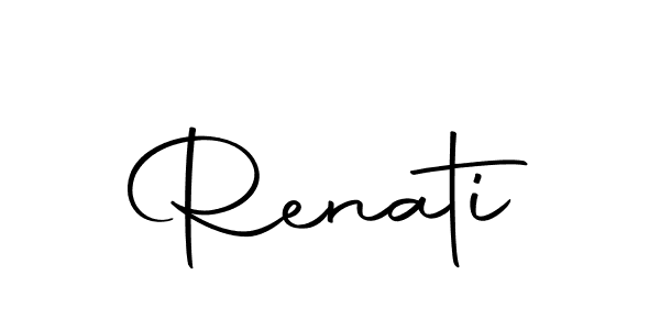 Renati stylish signature style. Best Handwritten Sign (Autography-DOLnW) for my name. Handwritten Signature Collection Ideas for my name Renati. Renati signature style 10 images and pictures png