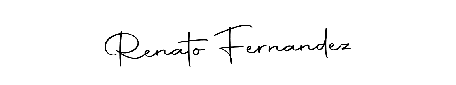 The best way (Autography-DOLnW) to make a short signature is to pick only two or three words in your name. The name Renato Fernandez include a total of six letters. For converting this name. Renato Fernandez signature style 10 images and pictures png