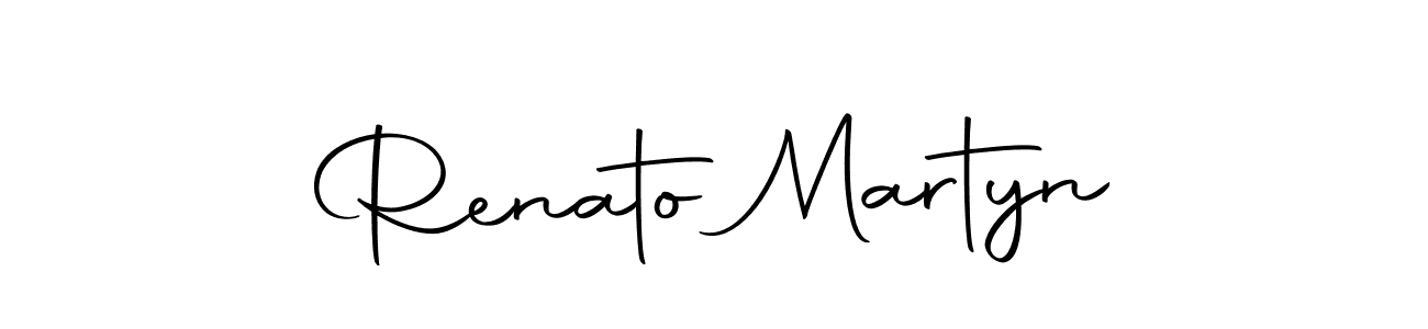 The best way (Autography-DOLnW) to make a short signature is to pick only two or three words in your name. The name Renato Martyn include a total of six letters. For converting this name. Renato Martyn signature style 10 images and pictures png
