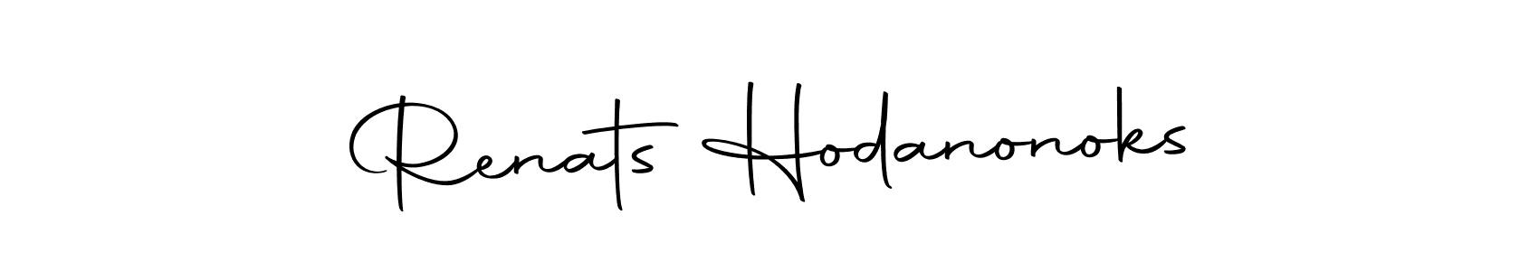 Make a beautiful signature design for name Renats Hodanonoks. With this signature (Autography-DOLnW) style, you can create a handwritten signature for free. Renats Hodanonoks signature style 10 images and pictures png