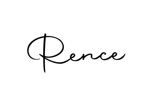 It looks lik you need a new signature style for name Rence. Design unique handwritten (Autography-DOLnW) signature with our free signature maker in just a few clicks. Rence signature style 10 images and pictures png