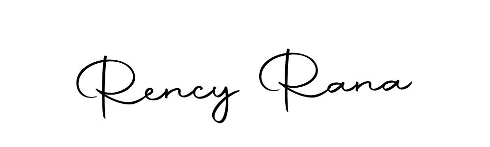 Make a short Rency Rana signature style. Manage your documents anywhere anytime using Autography-DOLnW. Create and add eSignatures, submit forms, share and send files easily. Rency Rana signature style 10 images and pictures png