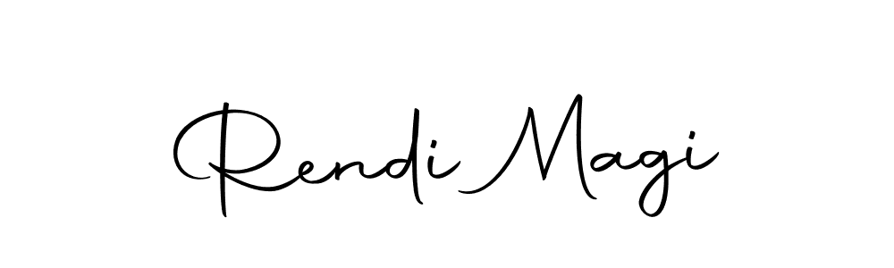 You can use this online signature creator to create a handwritten signature for the name Rendi Magi. This is the best online autograph maker. Rendi Magi signature style 10 images and pictures png
