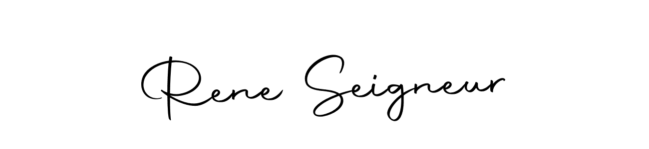 Autography-DOLnW is a professional signature style that is perfect for those who want to add a touch of class to their signature. It is also a great choice for those who want to make their signature more unique. Get Rene Seigneur name to fancy signature for free. Rene Seigneur signature style 10 images and pictures png