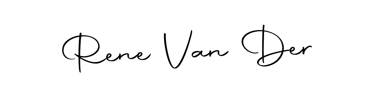The best way (Autography-DOLnW) to make a short signature is to pick only two or three words in your name. The name Rene Van Der include a total of six letters. For converting this name. Rene Van Der signature style 10 images and pictures png