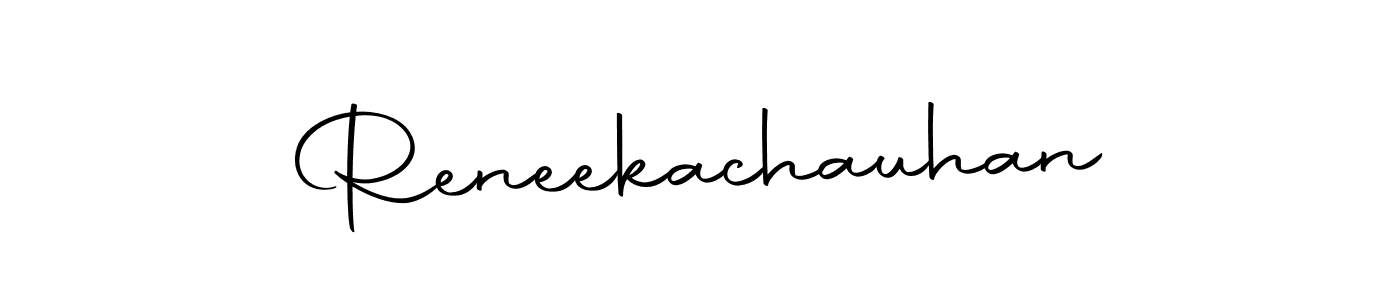 Make a short Reneekachauhan signature style. Manage your documents anywhere anytime using Autography-DOLnW. Create and add eSignatures, submit forms, share and send files easily. Reneekachauhan signature style 10 images and pictures png