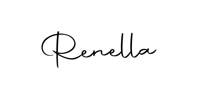 The best way (Autography-DOLnW) to make a short signature is to pick only two or three words in your name. The name Renella include a total of six letters. For converting this name. Renella signature style 10 images and pictures png