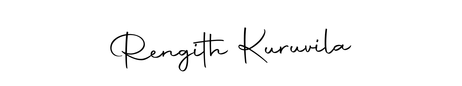 Design your own signature with our free online signature maker. With this signature software, you can create a handwritten (Autography-DOLnW) signature for name Rengith Kuruvila. Rengith Kuruvila signature style 10 images and pictures png