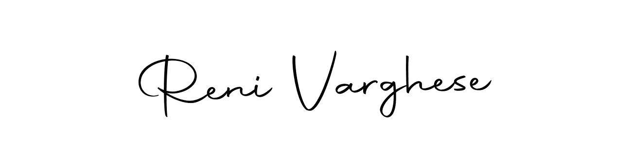 Create a beautiful signature design for name Reni Varghese. With this signature (Autography-DOLnW) fonts, you can make a handwritten signature for free. Reni Varghese signature style 10 images and pictures png