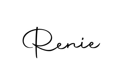 Design your own signature with our free online signature maker. With this signature software, you can create a handwritten (Autography-DOLnW) signature for name Renie. Renie signature style 10 images and pictures png