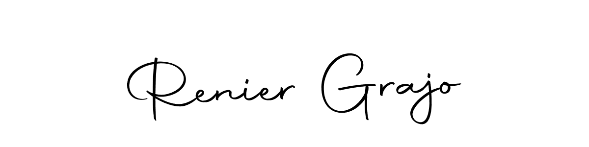 Similarly Autography-DOLnW is the best handwritten signature design. Signature creator online .You can use it as an online autograph creator for name Renier Grajo. Renier Grajo signature style 10 images and pictures png