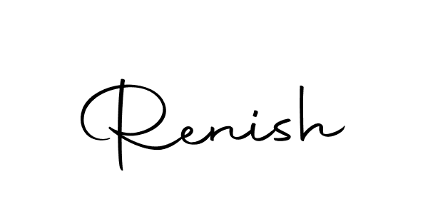 if you are searching for the best signature style for your name Renish. so please give up your signature search. here we have designed multiple signature styles  using Autography-DOLnW. Renish signature style 10 images and pictures png